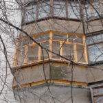 Балкон около площади Ленина